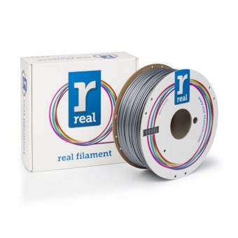 Real 3D Printer Filament PLA 2.85mm 1Kg Silver - Image 2