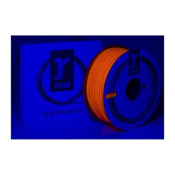 Real 3D Printer Filament PLA 2.85mm 1Kg Fluorescent Orange - Image 2