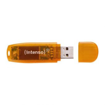 Intenso Rainbow Line B64GB USB 2.0 Orange 3502490 - Image 3