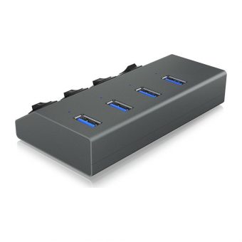 RaidSonic Icy Box IB-HUB1405 4-Port USB 3.0 Hub - Image 4