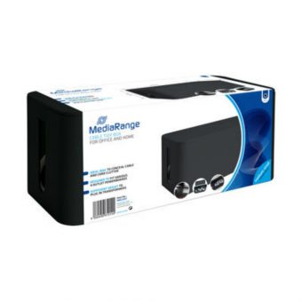MediaRange Cable Tidy Box Medium Sized Black MRCS307 - Image 2