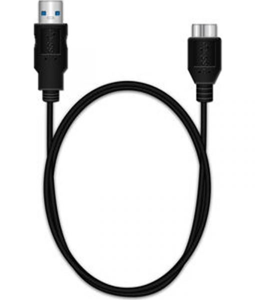 MediaRange Charge & Sync Cable USB 3.0 A Male – Micro USB 3.0 B Male 1m Black MRCS153_1