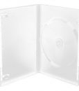 MediaRange DVD Case for 1 Disc 14mm Machine Packing Grade White BOX07-M