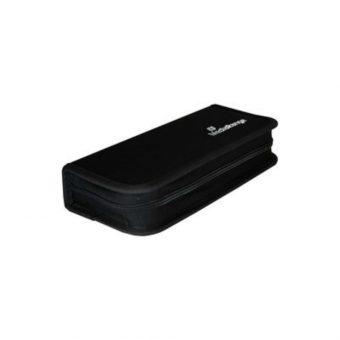 MediaRange Media Storage Wallet for 10 USB Flash Drives & 5 SD Memory Cards Nylon Black BOX99