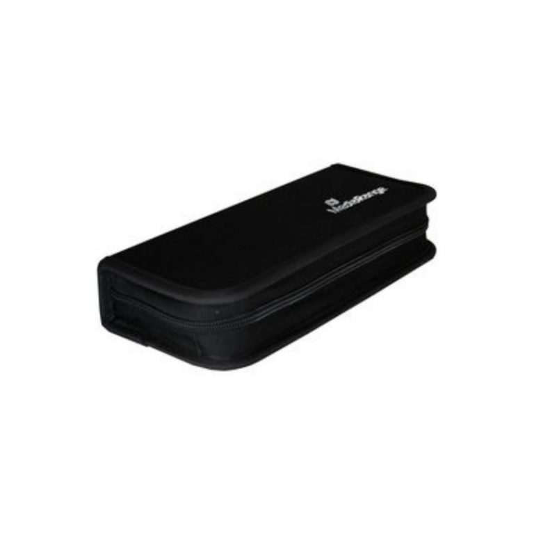 MediaRange Media Storage Wallet for 10 USB Flash Drives & 5 SD Memory Cards Nylon Black BOX99