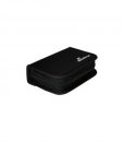 MediaRange Media Storage Wallet for 6 USB Flash Drives & 3 SD Memory Cards Nylon Black BOX98