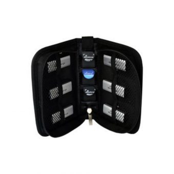 MediaRange Media Storage Wallet for 6 USB Flash Drives & 3 SD Memory Cards Nylon Black BOX98 - Image 5