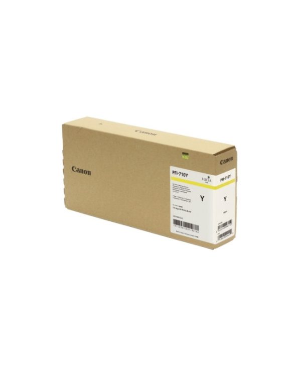 Canon PFI-710Y Ink Cartridge Yellow 700ml 2357C001