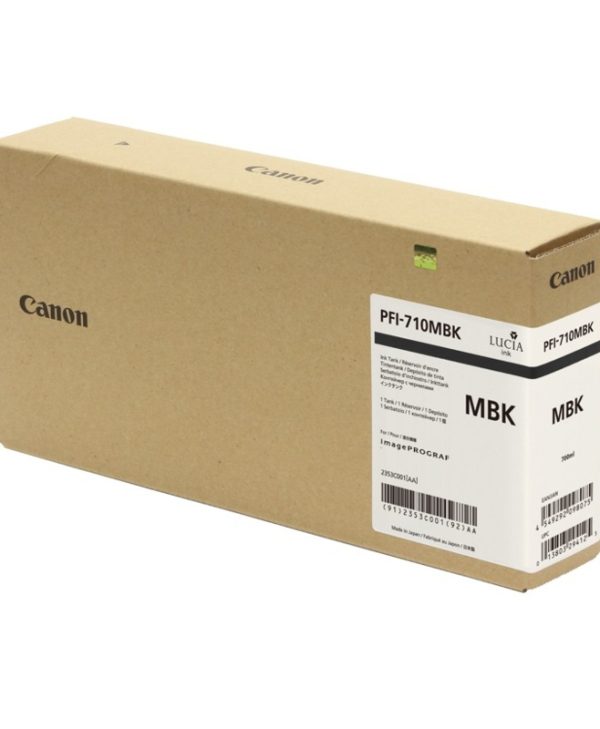 Canon PFI-710MBK Ink Cartridge Matte Black 700ml 2353C001
