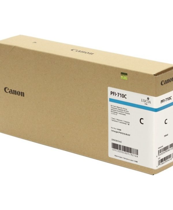Canon PFI-710C Ink Cartridge Cyan 700ml 2355C001