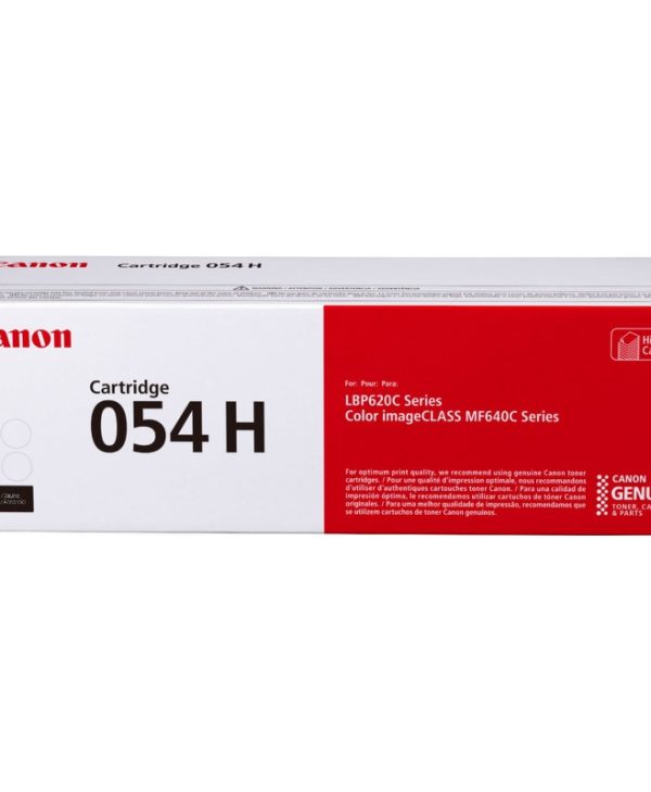 Canon 054H Toner Cartridge Yellow 2.3K Pgs 3025C002