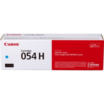 Canon 054H Toner Cartridge Cyan 2.3K Pgs 3027C002