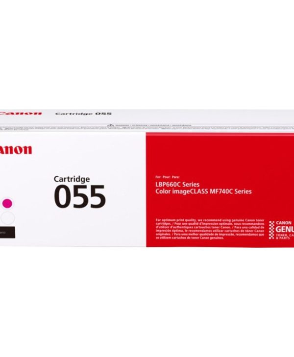 Canon 055 Toner Cartridge Magenta 2.1K Pgs 3014C002