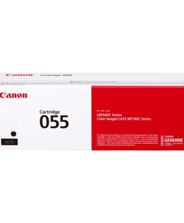 Canon 055 Toner Cartridge Black 2.3K Pgs 3016C002