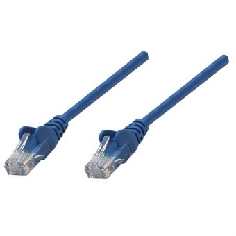 Manhattan UTP Cat.5e 0.25m Blue 737852
