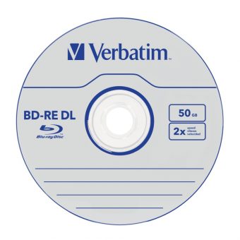 Verbatim BD-RE 50GB 2x 5 Pack Jewel Case 43760