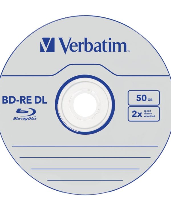 Verbatim BD-RE 50GB 2x 5 Pack Jewel Case 43760