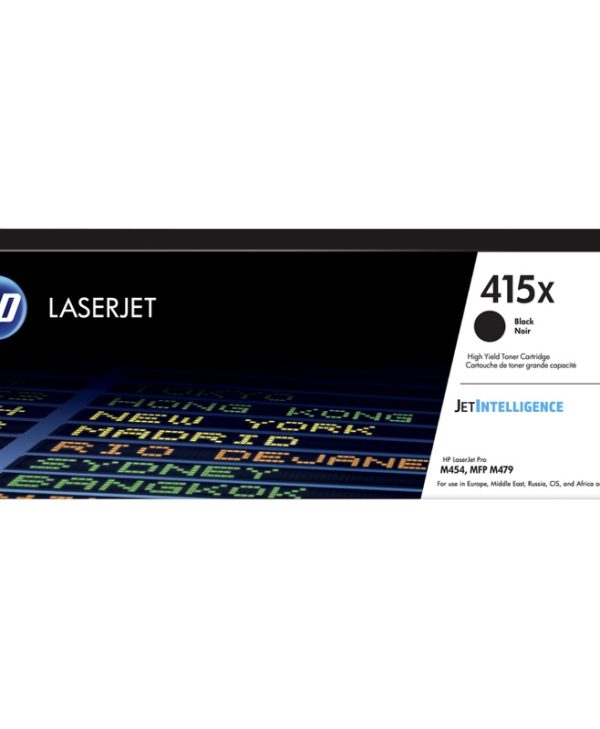 HP 415X Original LaserJet Toner High Yield Cartridge Black 7.5K Pgs W2030X