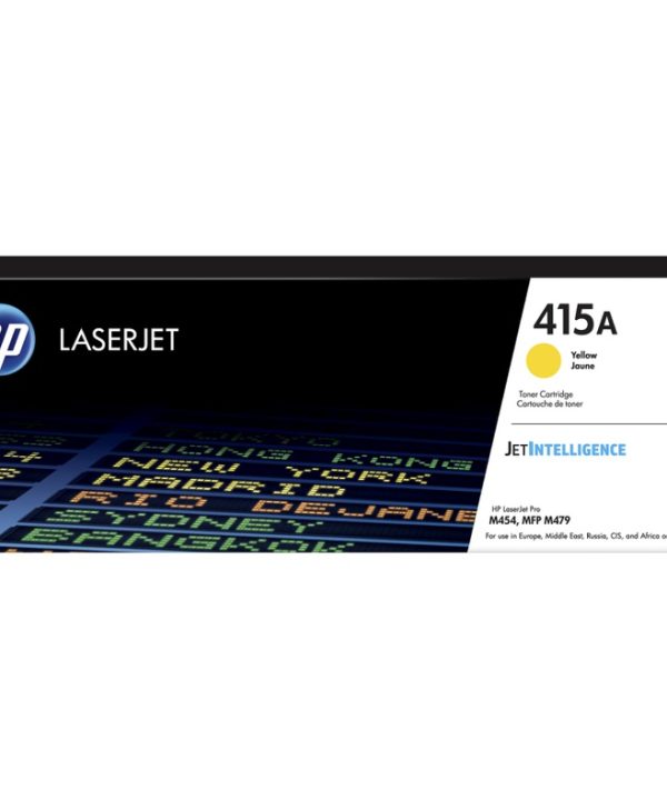 HP 415A Original LaserJet Toner Cartridge Yellow 2.1K Pgs W2032A