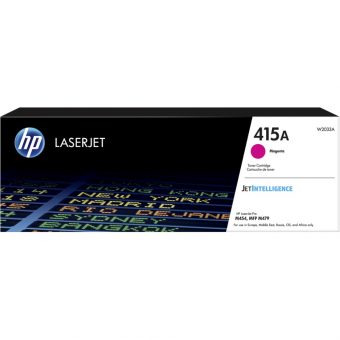 HP 415A Original LaserJet Toner Cartridge Magenta 2.1K Pgs W2033A