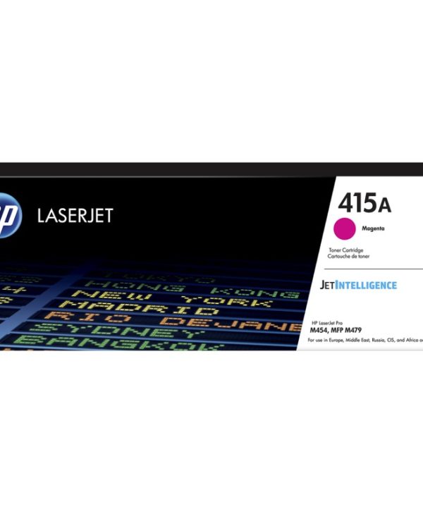 HP 415A Original LaserJet Toner Cartridge Magenta 2.1K Pgs W2033A