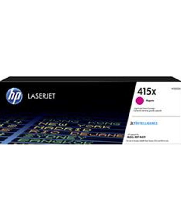 HP 415X Original LaserJet Toner High Yield Cartridge Magenta 6K Pgs W2033X