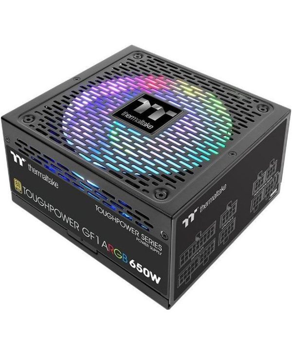 Thermaltake ToughPower GF1 ARGB 650W 14cm Fan Full-Modular 80+ Gold PS-TPD-0650F3FAGE-1