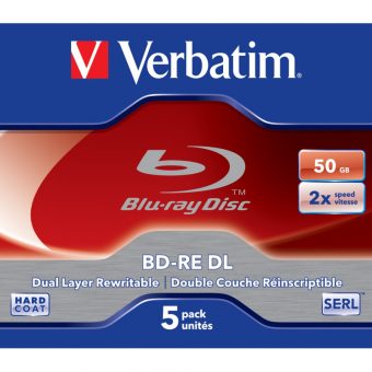 Verbatim BD-RE 50GB 2x 5 Pack Jewel Case 43760 - Image 2