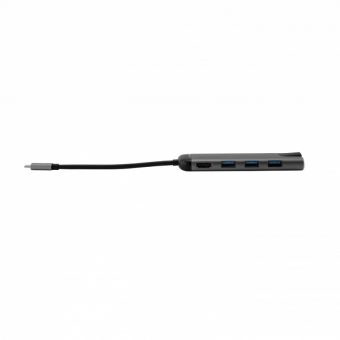 Verbatim USB-C Multiport Hub USB 3.0/HDMI/Gigabit Ethernet/SD-MicroSD 49142 - Image 2