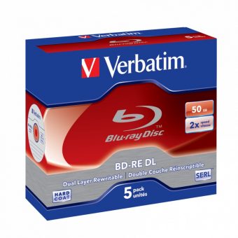 Verbatim BD-RE 50GB 2x 5 Pack Jewel Case 43760 - Image 3
