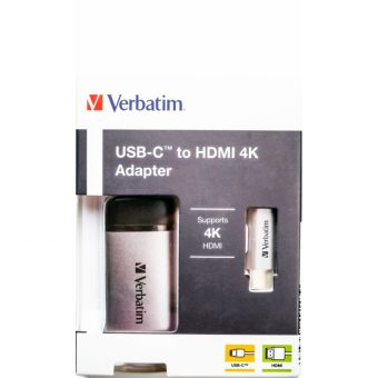 Verbatim USB-C to HDMI 4K Adapter 49143 - Image 4