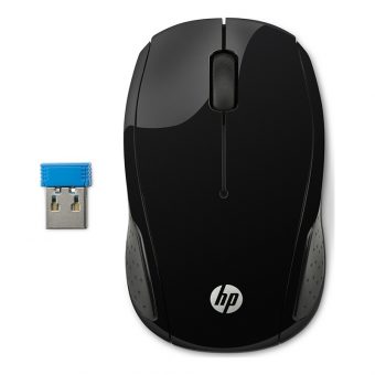 HP 200 Wireless Mouse Black X6W31AA