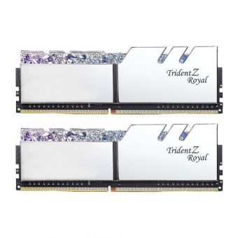 G.Skill Trident Z Royal 32GB (2x16GB) 3200MHz DDR4 Silver F4-3200C16D-32GTRS