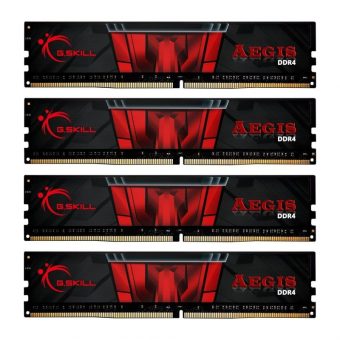 G.Skill Aegis 64GB (4x16GB) 3200MHz DDR4 F4-3200C16Q-64GIS