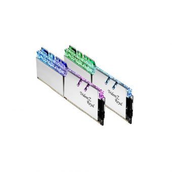 G.Skill Trident Z Royal K2 32GB (2x16GB) 3600MHz DDR4 Silver F4-3600C16D-32GTRSC