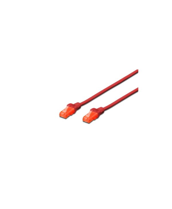 Digitus UTP Patch Cable Cat6 LSZH 0.25m Red DK-1617-0025/R