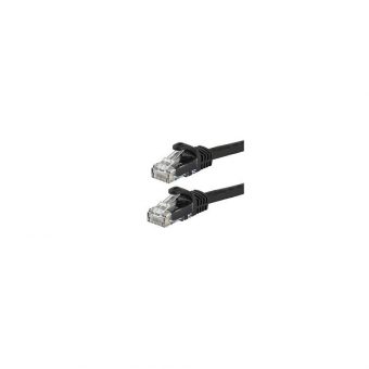Intellinet UTP Patch Cable Cat.5e 0.25m Black 737371