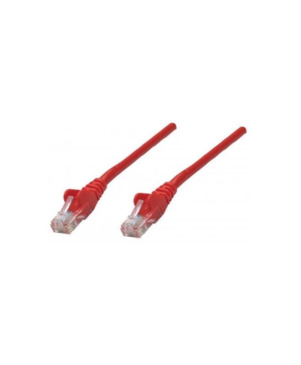 Manhattan UTP PAtch Cable Cat.5e 0.25m Red 737494