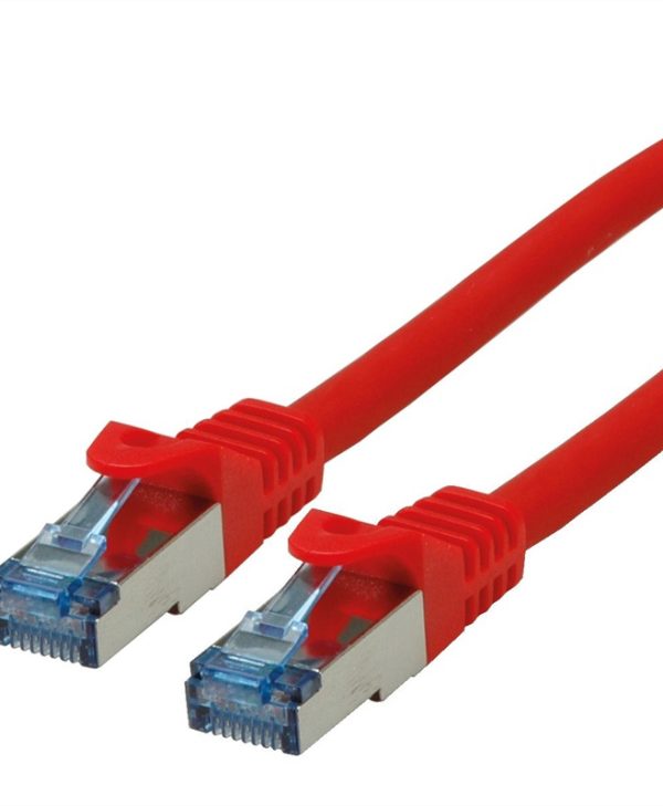 Roline S/FTP Patch Cable Cat6 LSOH 0.3m Red 21.15.2971-50