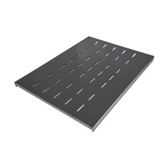 Intellinet 60cm 19" 1U up to 100Kg Rack Shelf Black 766623712576