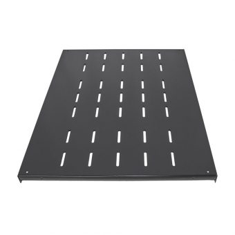 Intellinet 60cm 19" 1U up to 100Kg Rack Shelf Black 766623712576 - Image 3