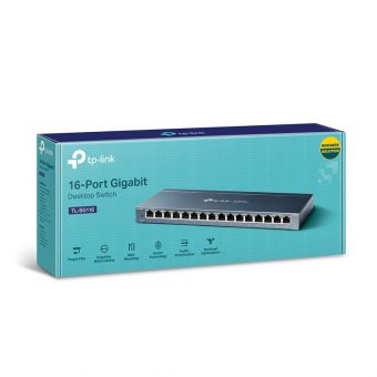 TP-Link 16-Port Gigabit Desktop Switch TL-SG116 v1 - Image 4