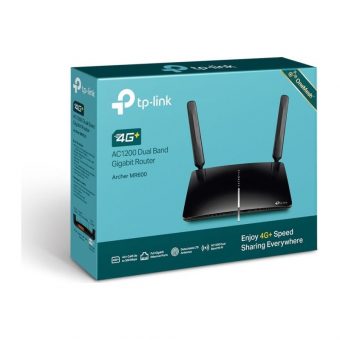 TP-Link 4G+ Cat6 AC1200 Wireless Dual Band Gigabit Router ARCHER MR600 v1 - Image 4