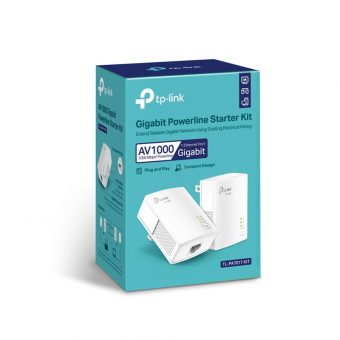 TP-Link AV1000 Gigabit Powerline Starter Kit TL-PA7017 KIT v1 - Image 4