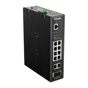 D-Link DIS-200G-12PS 10-Port Gigabit / 8-Port PoE Switch - Image 4