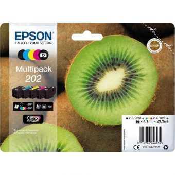 Epson 202 Multipack Inks B/C/M/Y C13T02E74010
