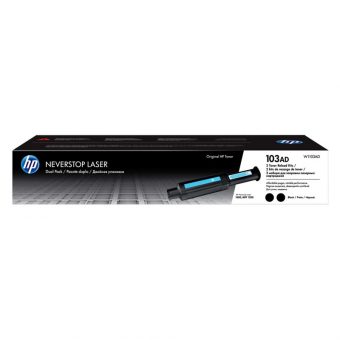 HP 103AD NeverStop Toner 2-Pack 5K Pgs W1103AD