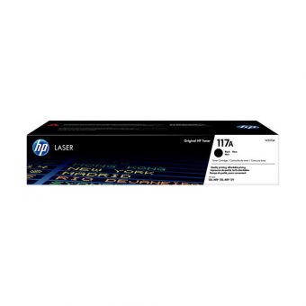 HP 117A Black Original LaserJet Toner 1K Pgs W2070A