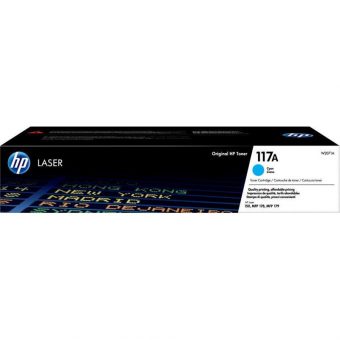 HP 117A Cyan Original LaserJet Toner 700 Pgs W2071A