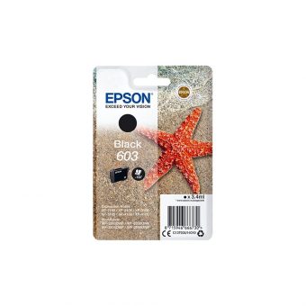 Epson 603 Black Ink 3.4ml C13T03U14010